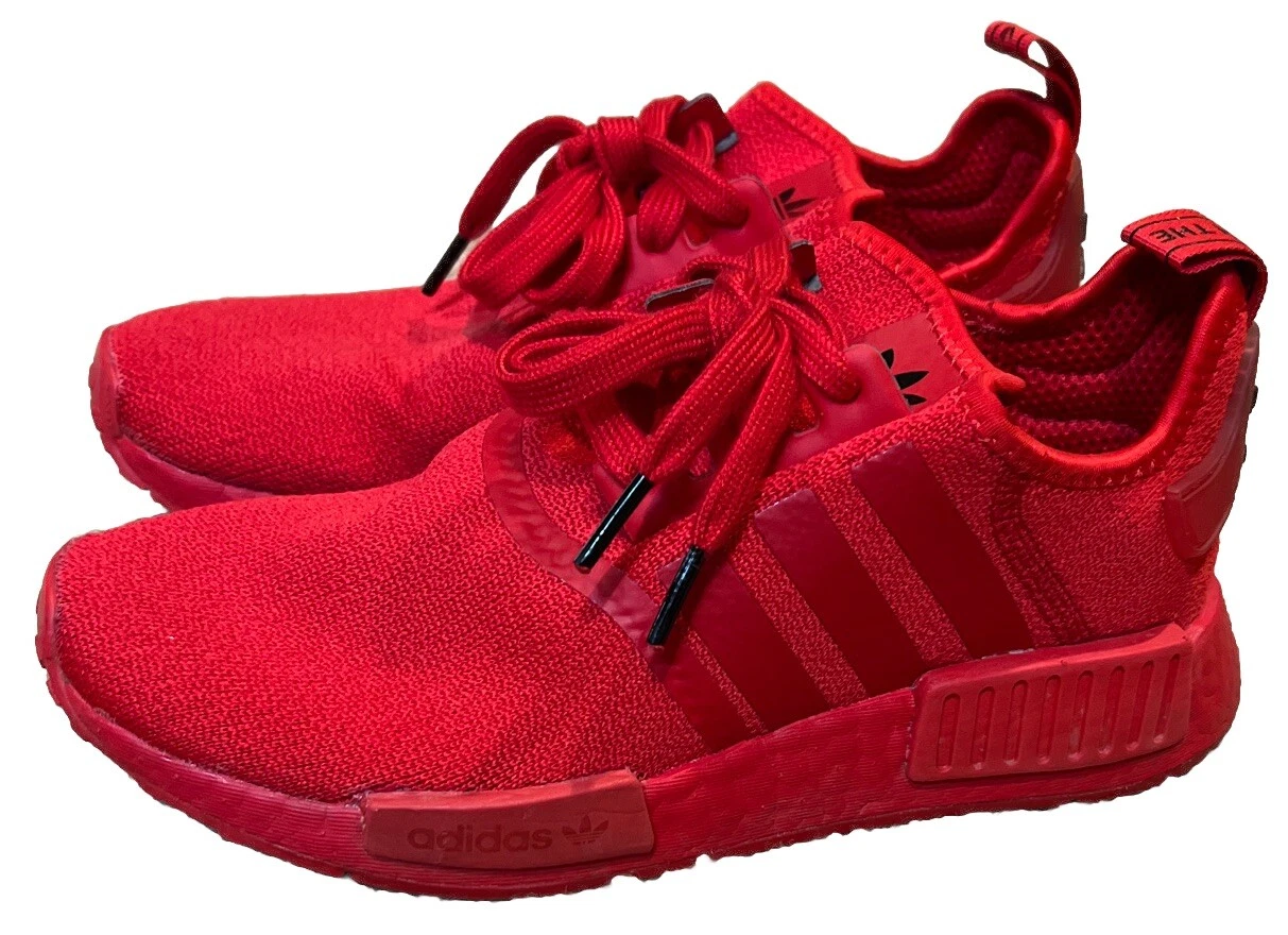 Taglia 6 (GS) Adidas quasi nuovo R1 basso triplo scarlatto