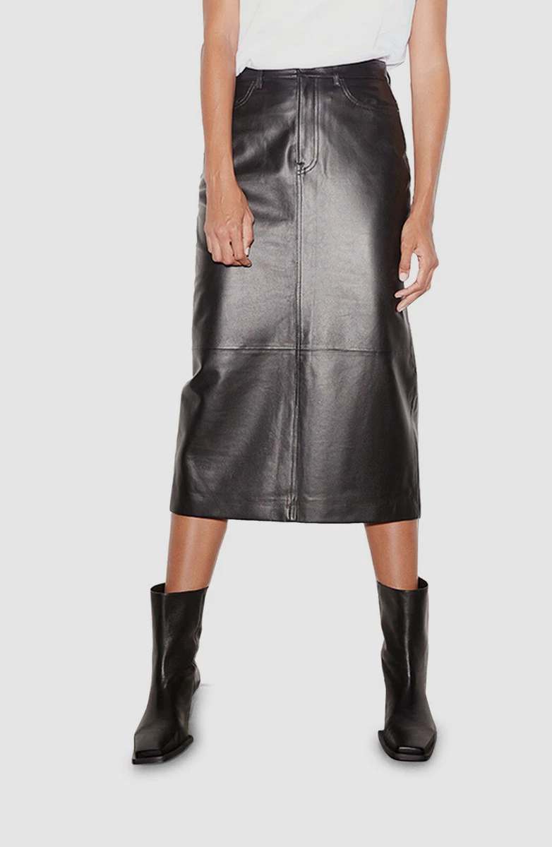 Frame midi pencil skirt cheap