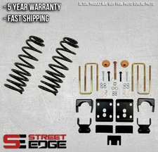 Street Edge 09-13 Ford F-150 Regular Cab 2WD 3" Front & 5.5" Rear Lowering Kit