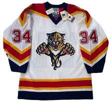 JOHN VANBIESBROUCK 1998 FLORIDA PANTHERS STARTER AUTHENTIC JERSEY 48