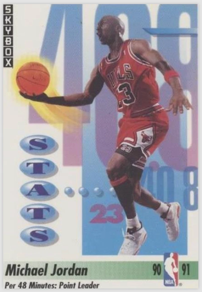 Michael Jordan trading card