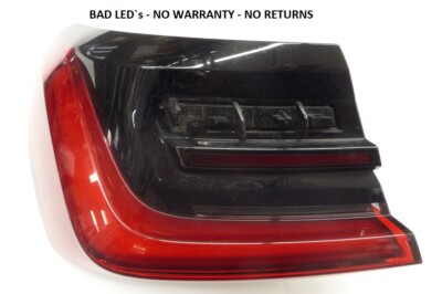 20-21 BMW G11 G12 Rear Left Driver Side Tail Light 63219854647 OEM  