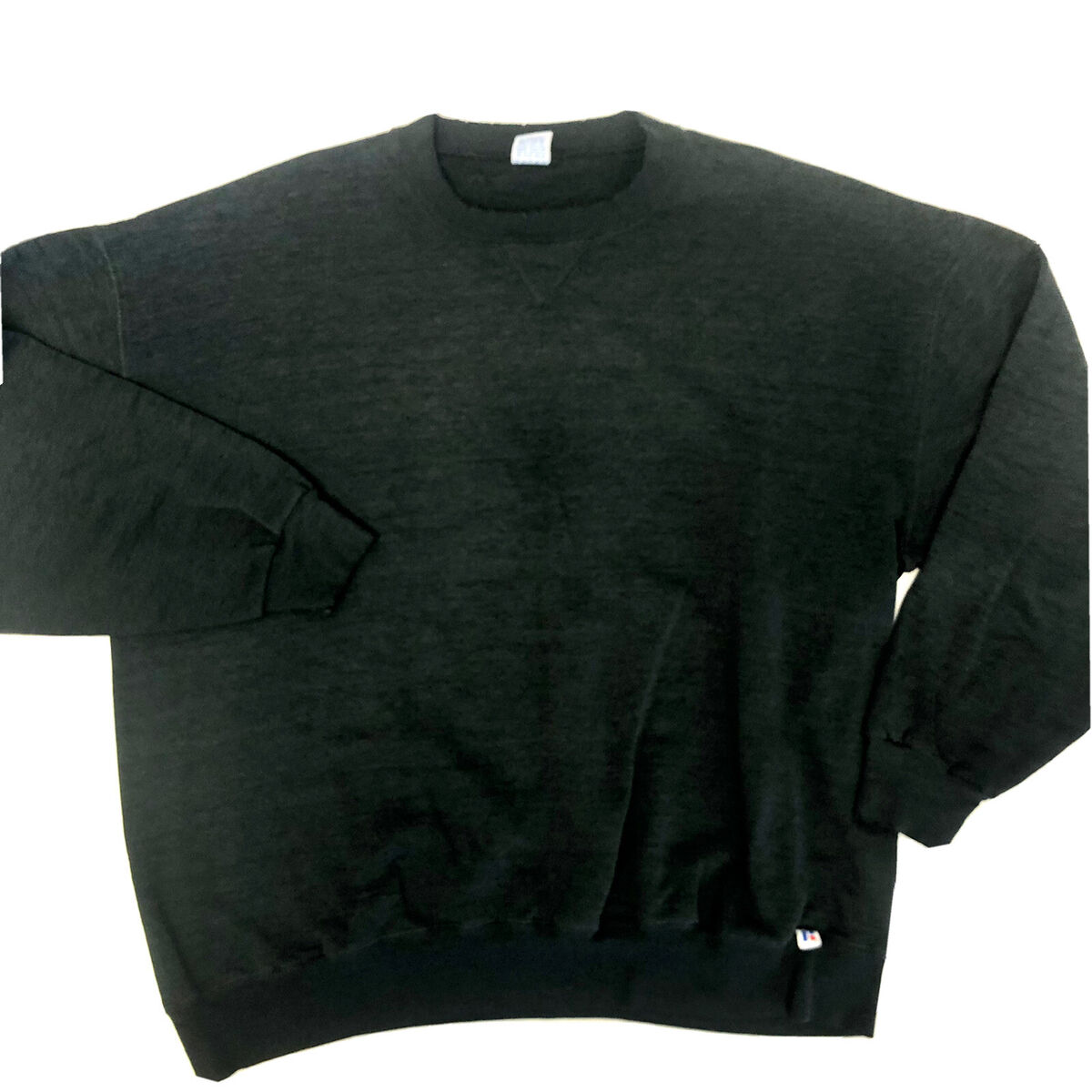 Vtg 60 70's Russell Athletic DISTRESSED Black Single V Vtg 60 70's Russell Athletic DISTRESSED Black Single V