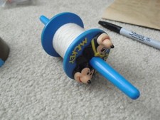 Vintage Kite Winder with Line Mickey and Minnie Mouse