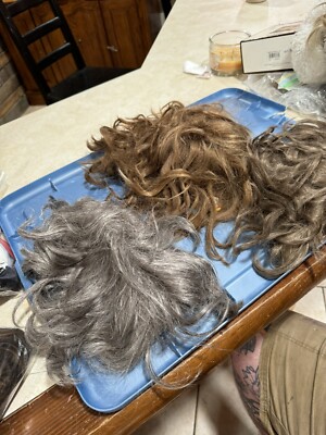 100% human hair wigs. Brand New, never been worn. U Part Wig Human Hair Body Wave / Straight / Kinky / Deep Wave main image 3