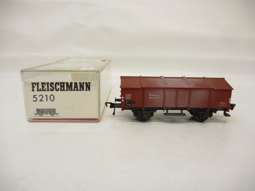 X-36015	Fleischmann 5210 H0 Klappdeckelwagen DB 9410 161-2, sehr guter Zustand | Zustand: Gebraucht