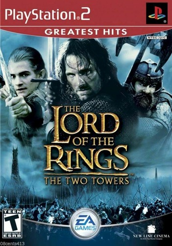 Lord of the Rings: The Two Towers *Greatest Hits* (Playstation 2 PS2) *COMPLETE* - Picture 1 of 2