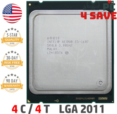 Intel Xeon E5-1607 SR0L8 3.0GHz Quad Core 10M LGA-2011 Server CPU Processor 130W