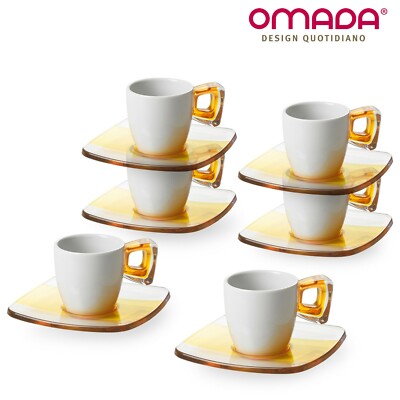 Set 6 Tazzine Caffè In Porcellana Bianca - Senza Piattino, Lavabili In Lavastoviglie - Foto 6