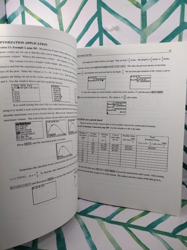 Graphing Calculator Manual for Calculus and Its Applications - Foto 8 di 14