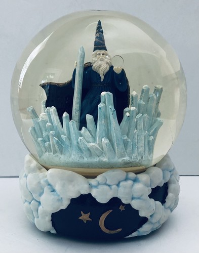 San Francisco Music Box Co. 1992 Asistente globo de nieve/agua Crystal Visions - Imagen 2 de 10