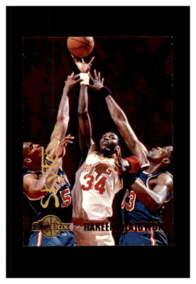1994-95 Skybox Skytech Force Foil Insert Hakeem Olajuwon #SF19 HOUSTON ROCKETS