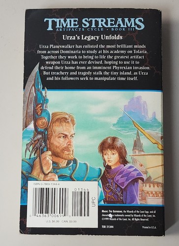 TIME STREAMS (Magic Gathering ~ Artefakte Zyklus Buch 3 ~ MTG pb Roman WOTC) - Bild 2 von 4