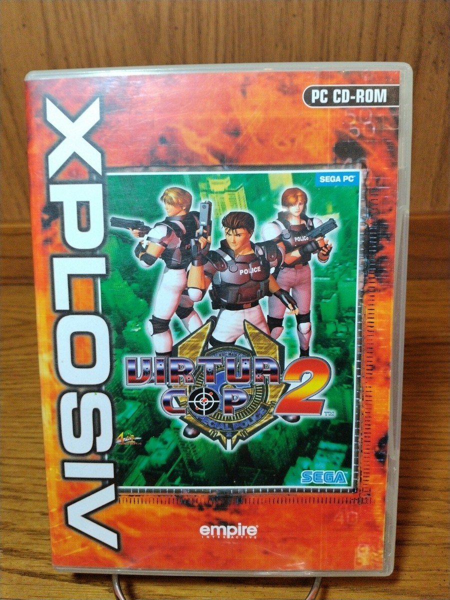 Virtua Cop 2 XPLOSIV Sega for PC CD-ROM U.K. Made Windows 95 Virtua Cop 2 XPLOSIV Sega for PC CD-ROM U.K. Made Windows 95
