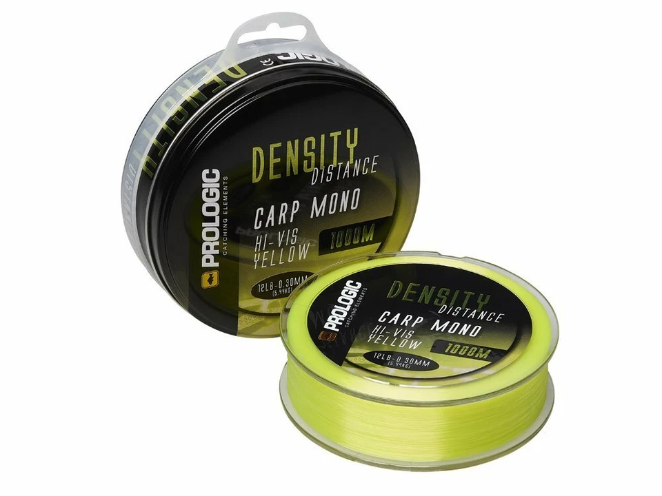 Prologic Density Distance Carp Mono Hi-Vis Yellow 1000m Monofilament - Photo 1/1