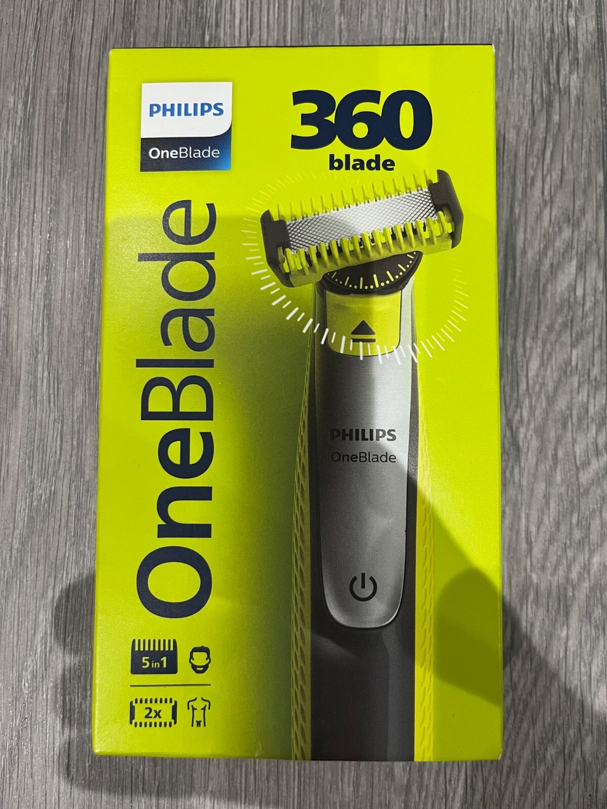 Philips OneBlade Original Shaver Hair Trimmer Cordless Razor Comb Face Body