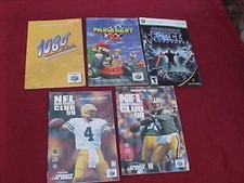LOT OF NINTENDO 64 N64  XBOX ORIGNAL MANUALS INSTRUCTION BOOKLETS