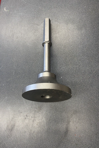 PUNNER FOOT 180mm TAMPING PAD TO FIT JCB BEAVER HYDRAULIC BREAKER 32 mm HEX - Picture 3 of 4