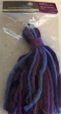 Dimensions Felt Works Wool Roving For Needle Felting .25 Oz, 7 g, Great Colors 