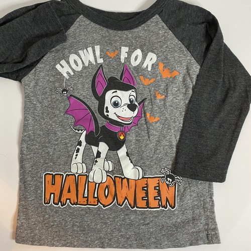 Lote 3 Camisetas Camisetas Tops Halloween Niños Star Wars Paw Patrol Talla 2 2T - Imagen 2 de 9