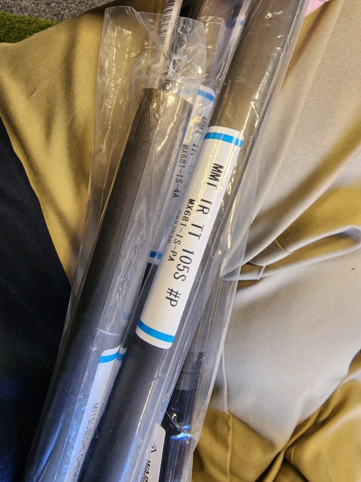 New Tour Issue MMT Metal Mesh 105 S 4-PW stiff iron shafts Mitsubishi Chemical - Image 2 of 3