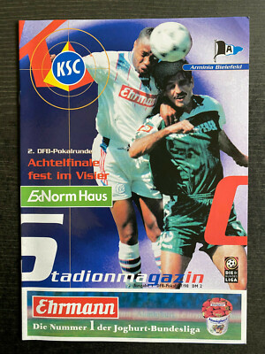 DFB Cup 97/98 Karlsruhe SC-DSC Arminia Bielefeld, 23.09.1997