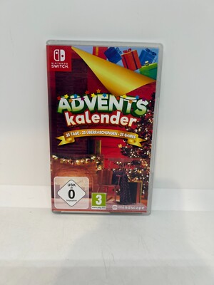 Adventskalender 25 Tage 25 Games für Nintendo Switch