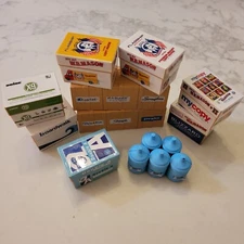 Lot Of 10 Mini Office Brand Toys WB Mason Copy Paper Water Etc. 