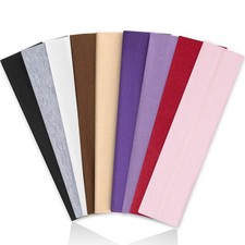 Headbands for Women Non Slip, 9Pcs Soft Elastic Hair Bands 9 color