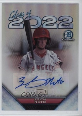 2022 Bowman Draft Class of 2022 11/250 Zach Neto #C22A-ZN Auto 0l0m