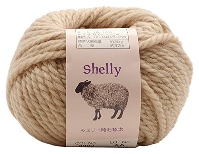 Motohiro SKI Shelly Pure Wool Yarn 3002