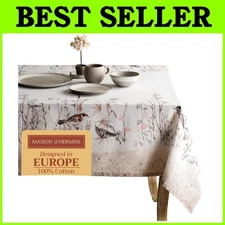 Wedding Season Rectangular Tablecloth 60x90 - Brown