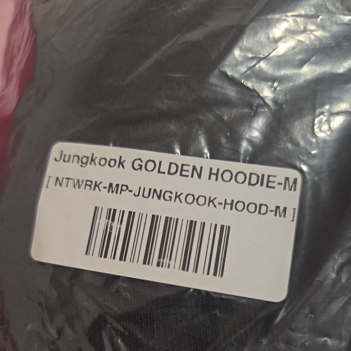 BTS Jung Kook Golden Album Live NYC Times Square Hoodie Size M