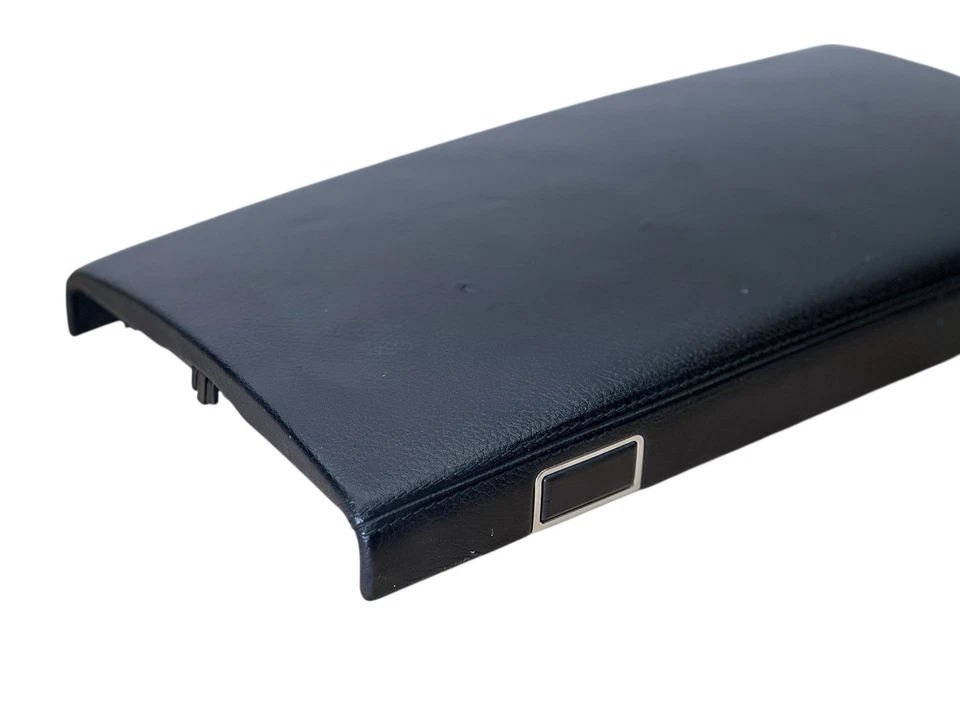 Mercedes W221 S550 S600 S63 S65 AMG consola central reposabrazos negro OEM Foto 4 de 4