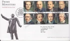 GB ROYAL MAIL FDC FIRST DAY COVER 2014 PRIME MINISTERS STAMP SET TALLENTS PMK