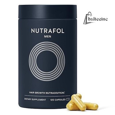 NUTRAFOL Men s AUTHENTIC Hair Growth 1 Bottle 120 Pills 1 month supply