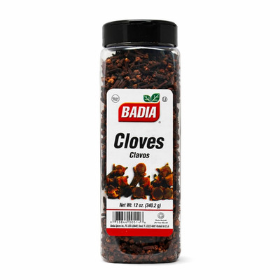 Whole Cloves, 12 Oz - Premium Quality Spice for Baking, Cooking & Beverages, Aro