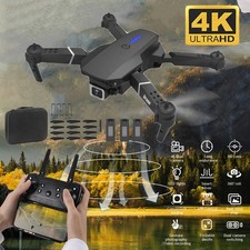 4K WiFi Drohne mit Kamera Anfänger Selfie Drone Quadcopter für Erwachsene Kinder