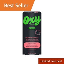 Oxy Acne Spot Treatment Maximum Strength 10 Benzoyl Peroxide Blemish Cream 1 oz