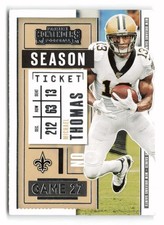 2020 Panini Contenders Michael Thomas #38 New Orleans Saints