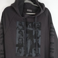 Taylor Swift "The Eras Tour" Official Charcoal/Dark Grey Pullover Hoodie XL