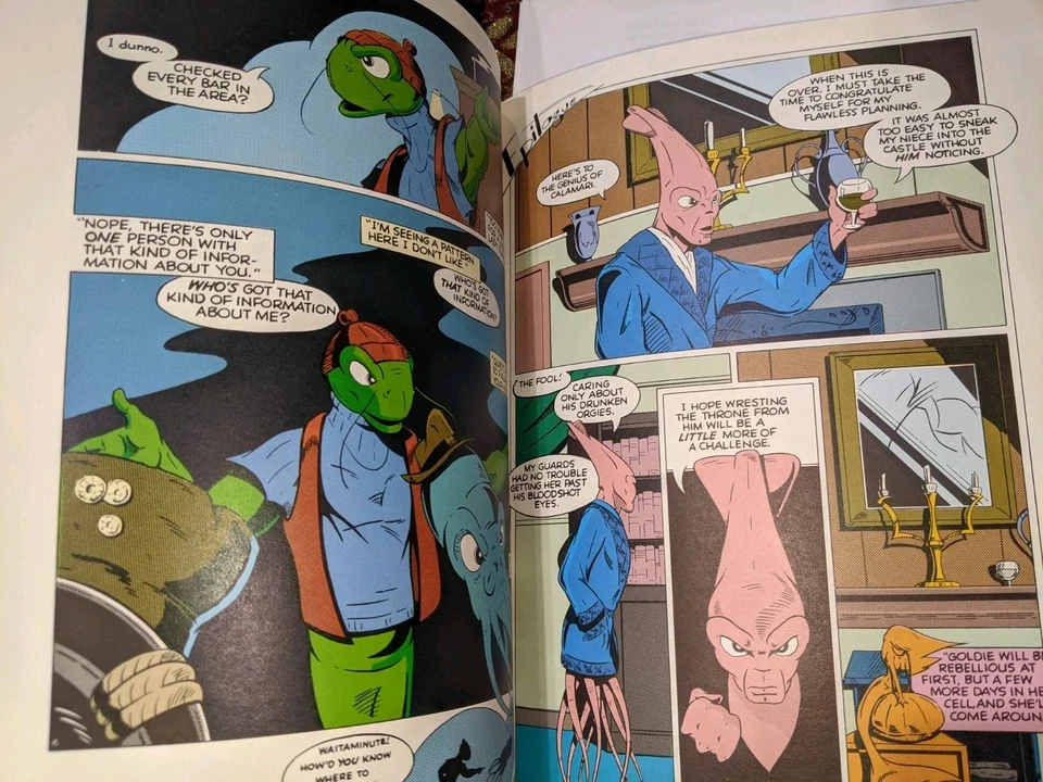 VINTAGE Fish Police HAIRBALLS #1 (1987 Comico, 1st Print) TPB Graphic Novel FN - - image 3 of 4