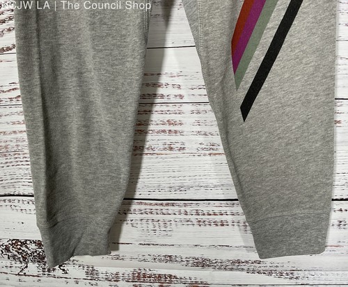Free City Symphonic Women's Gray Abstract Print Sweatpants Size L - Picture 4 of 8
