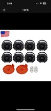 8PK String Trimmer Spool For Black And Decker AF-100-3ZP 30ft .065" Line