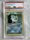 Pokémon TCG Blastoise Holo Rare Card Base Set 2/102, PSA 1