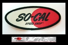 So-Cal Speed Shop Patch/Wappen So-Cal Speed Shop Oval