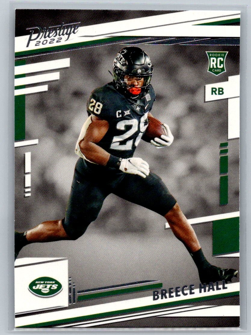 2022 Panini Prestige #313 Breece Hall Rookie New York Jets D83