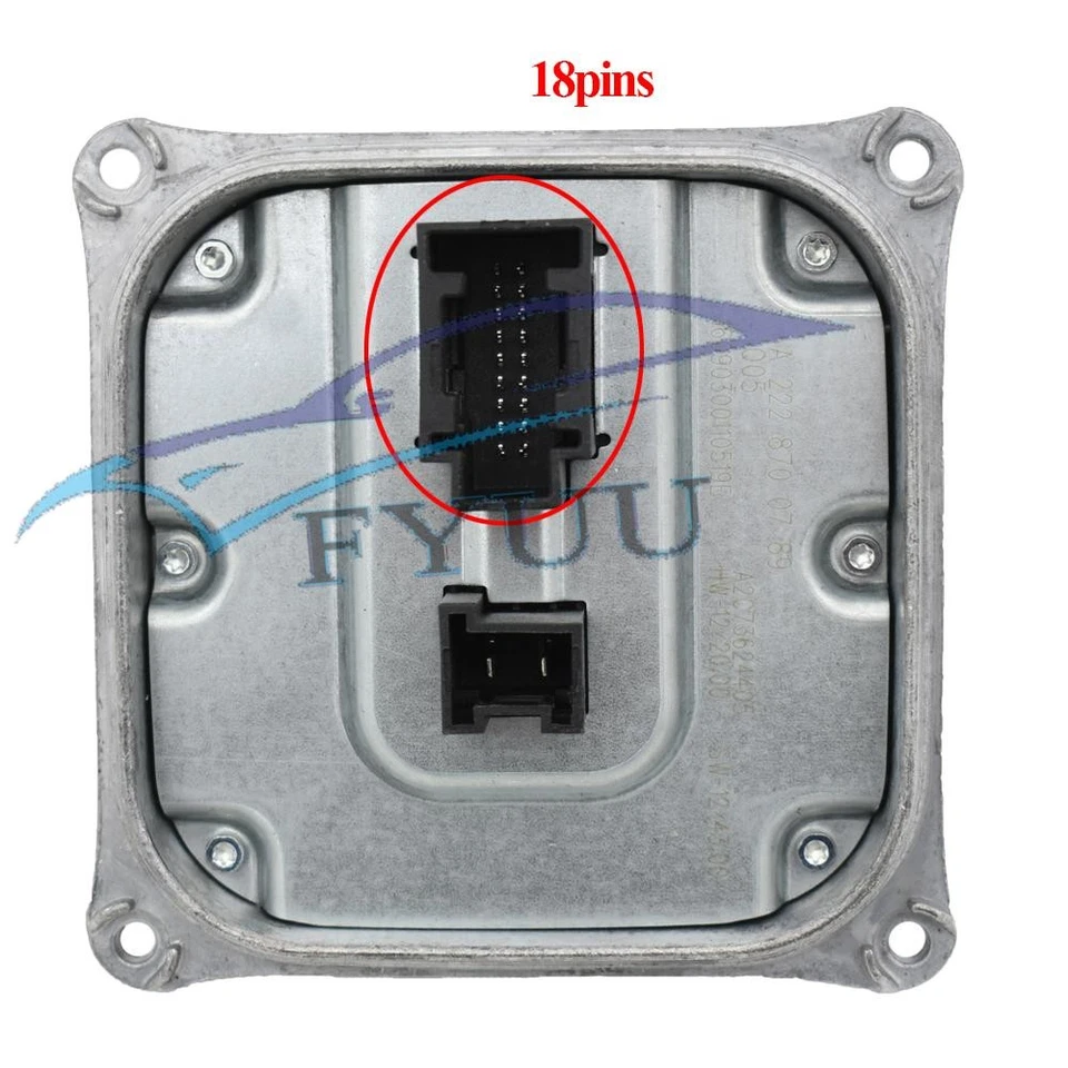 Módulo de lastre de faros para Mercedes-Benz GLE300 C300 E350 S550 GLS A2228700789 Foto 4 de 4