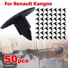 50X For Renault Kangoo Wheel Arch Clips Rivet Fastener Carban Push Clip Fir Tree