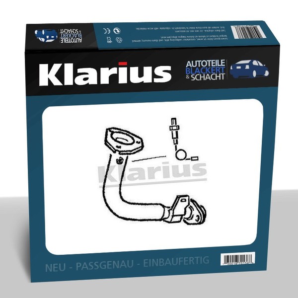 Klarius Auspuff Frontrohr für Peugeot 206 SchräGheck-image